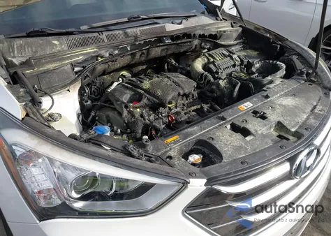 2016 Hyundai Santa Fe Sport 2.4L from USA, damaged, VIN 5XYZU3LB9GG355392